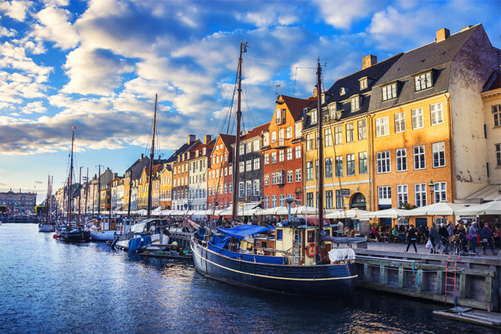Copenhague - la promenade de Nyhavn et le port